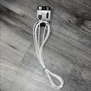 10ft White USB Cable
